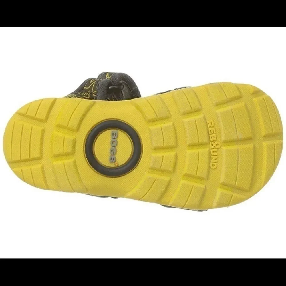 Bogs whitefish 80’s sandal infant boys Dark gray